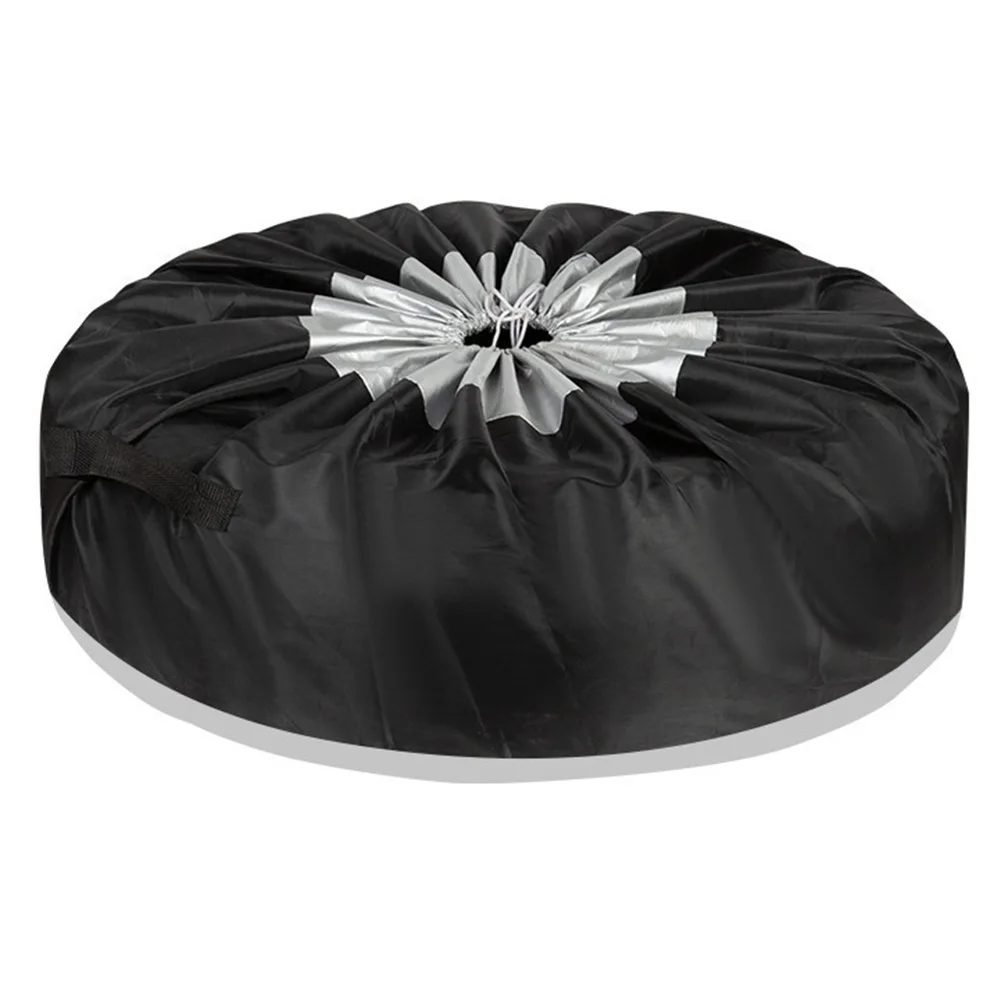 Funda para neumáticos, cubierta para neumáticos de coche, protección contra suciedad y suciedad, instalación con cordón, protege del sol para Mini coche