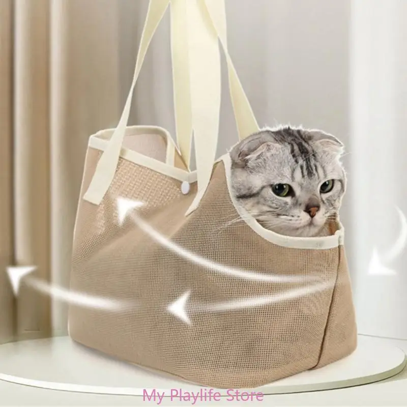 Large Cat Bag Carrier Bag Soft Pet Walking Outdoor Travel for Cats Sightseeing Bag Outdoor Travel Designs