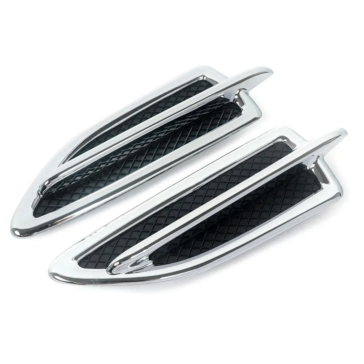 Fender Chrome Emblem Moulding Fit For 2013-2016 Ford Escape Left+Right Side