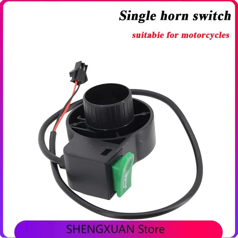 

Electric Bicycle Scooter Motorcycle Handle Switch Plastic Headlight Horn Turn Signal Switches Button E-bikes Accessories