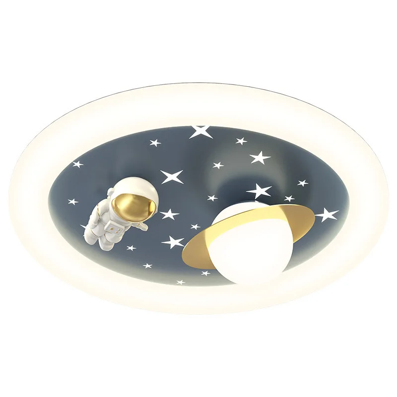 

Room light boy room ceiling light modern minimalist planet astronaut astronaut card