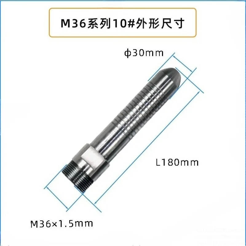 High-pressure Sprinkler Dredging The Spear Head Rotating Sprinkler High-pressure Cleaning Sewage Suction Truck Parts Pipeline