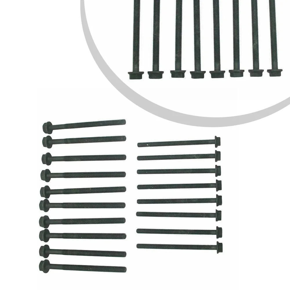 

Болты ГБЦ для ремонта двигателя 2.2, крепеж из углеродистой стали, маслостойкие, износостойкие, термостойкие