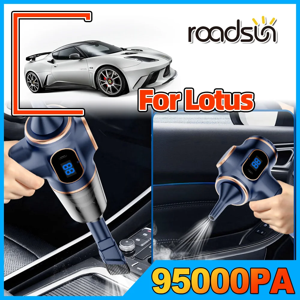 

95000PA Car Vacuum Cleaner Wireless Mini Handheld Strong Suction Cleaning Machine Portable For Lotus ELETRE EMEYA EMIRA EVIJA