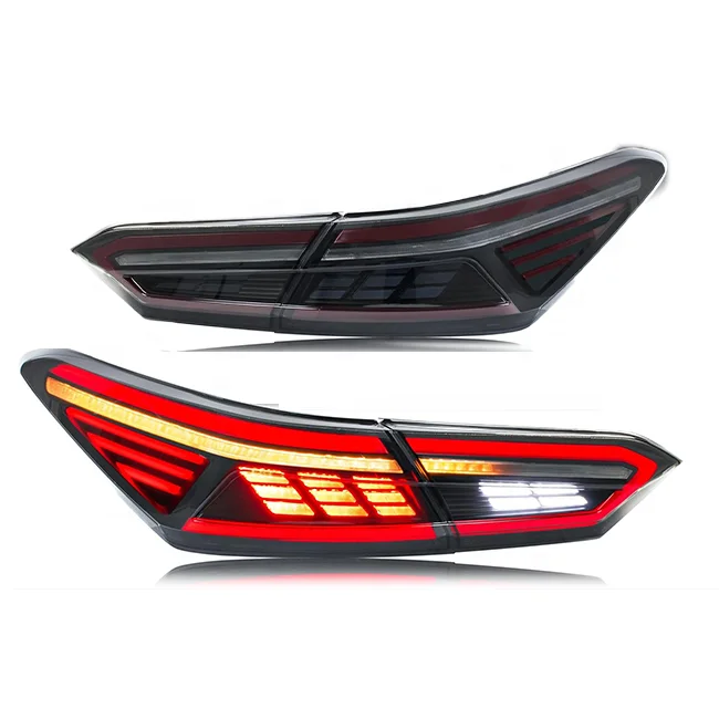 

8th Camry Upgrade Taillights for Toyota Camry 8th Gen 2018-2023 LE SE XLE XSE TRD E-mark Tail Light Rear Lamp Assembly Pair