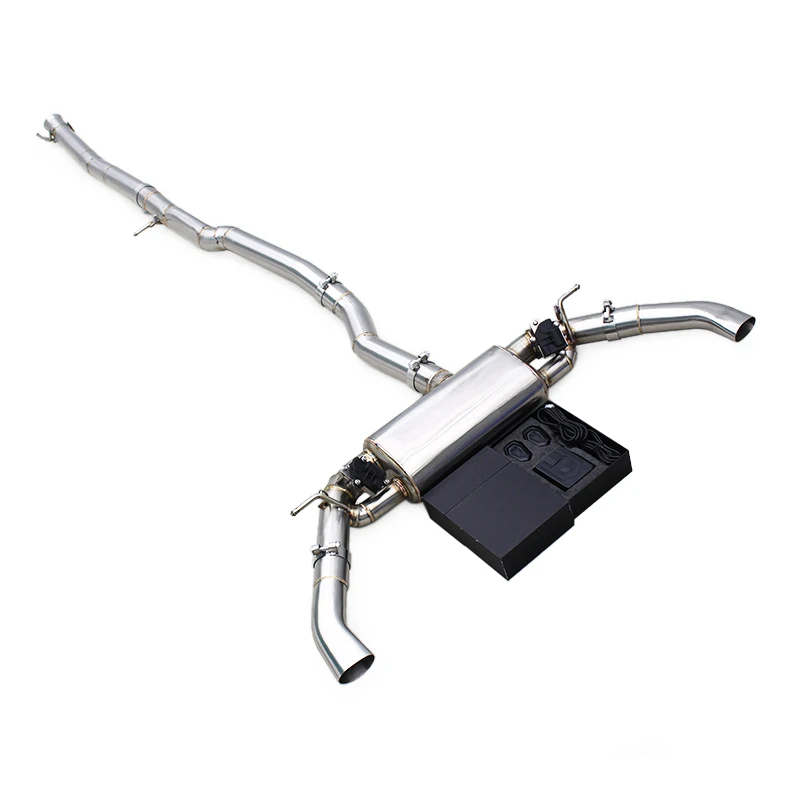

Custom Exhaust Pipe Muffler For Mercedes-Benz CLA45 AMG W117 2.0T 2014-2019 Stainless Steel Valved Sport Catback Exhaust