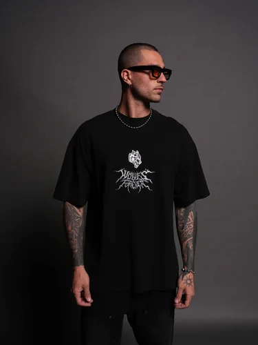 Imagen 2 del producto Akaza premium camiseta de gran tamaño negro demon slayer pro elección camisetas gráficas harajuku goth streetwear vintage lavado y2k tops