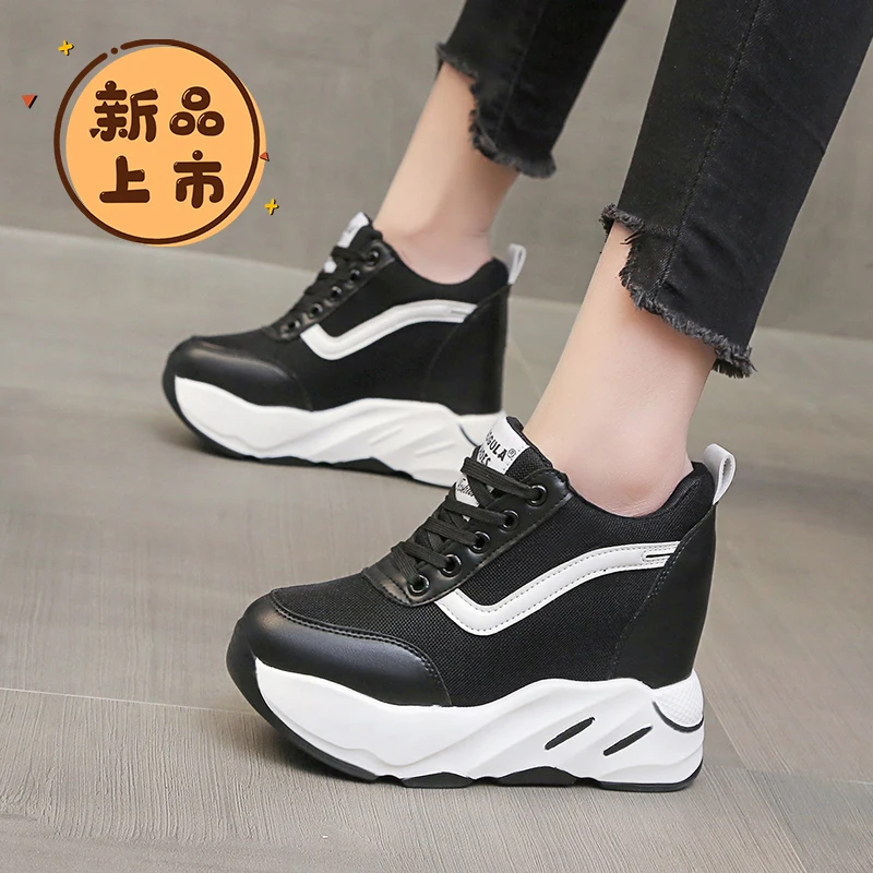 Women's Shoes Casual Shoes Spring Woman-shoes Sneakers Tennis Female Platform Roses Fashion 2024 Trainers Thick Sole Mesh PU Rou