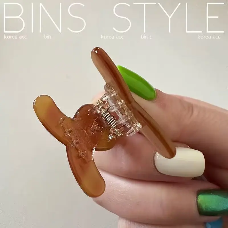 Clip de garra pequeña para niña, pasadores dulces, tocado de moda, Mini pinzas acéticas de Color para el cabello, pinza para flequillo, accesorios
