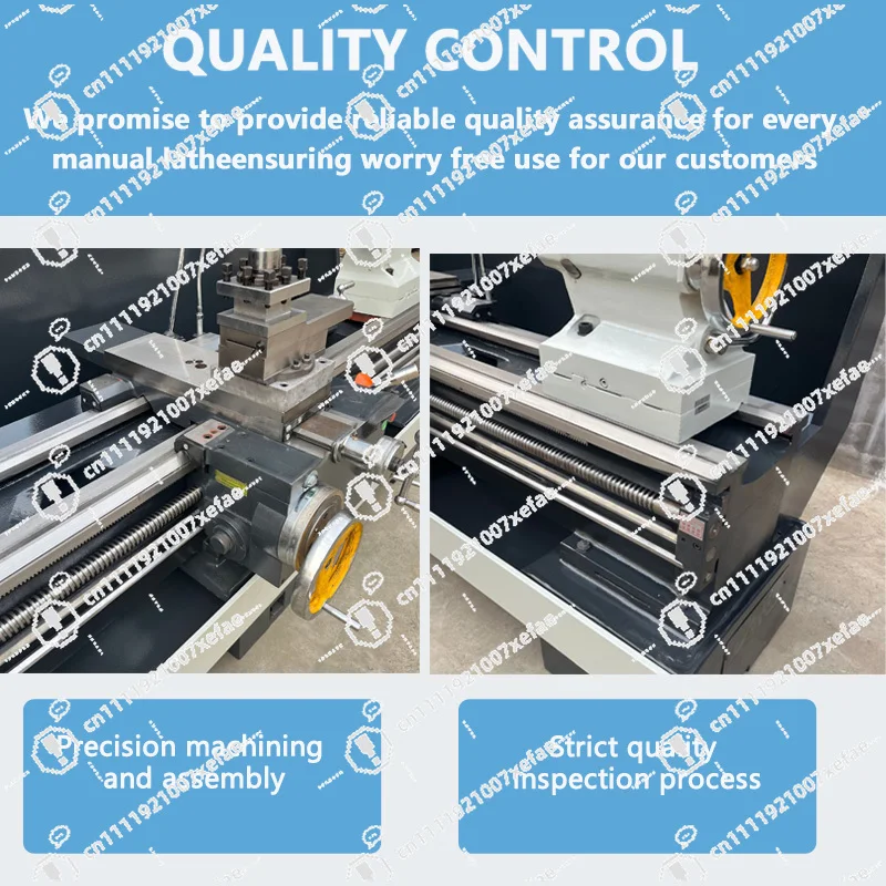 High Durability Normal Clearance Machine Turning Manual Mesoporous Metal Lathe
