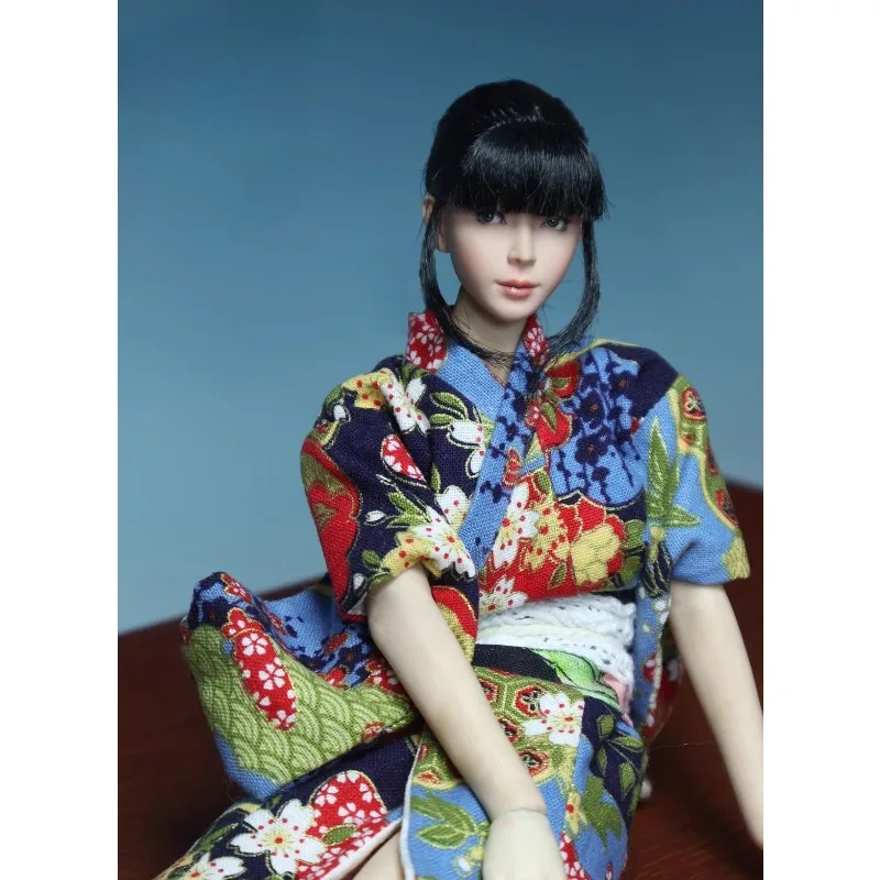 【26 1Q】JKTOYS K-008 1/6 مقياس المنقولة العين أنثى رئيس نحت فتاة آسيوية جميلة هانا رئيس نحت صالح 12 ''عمل الشكل الجسم #5