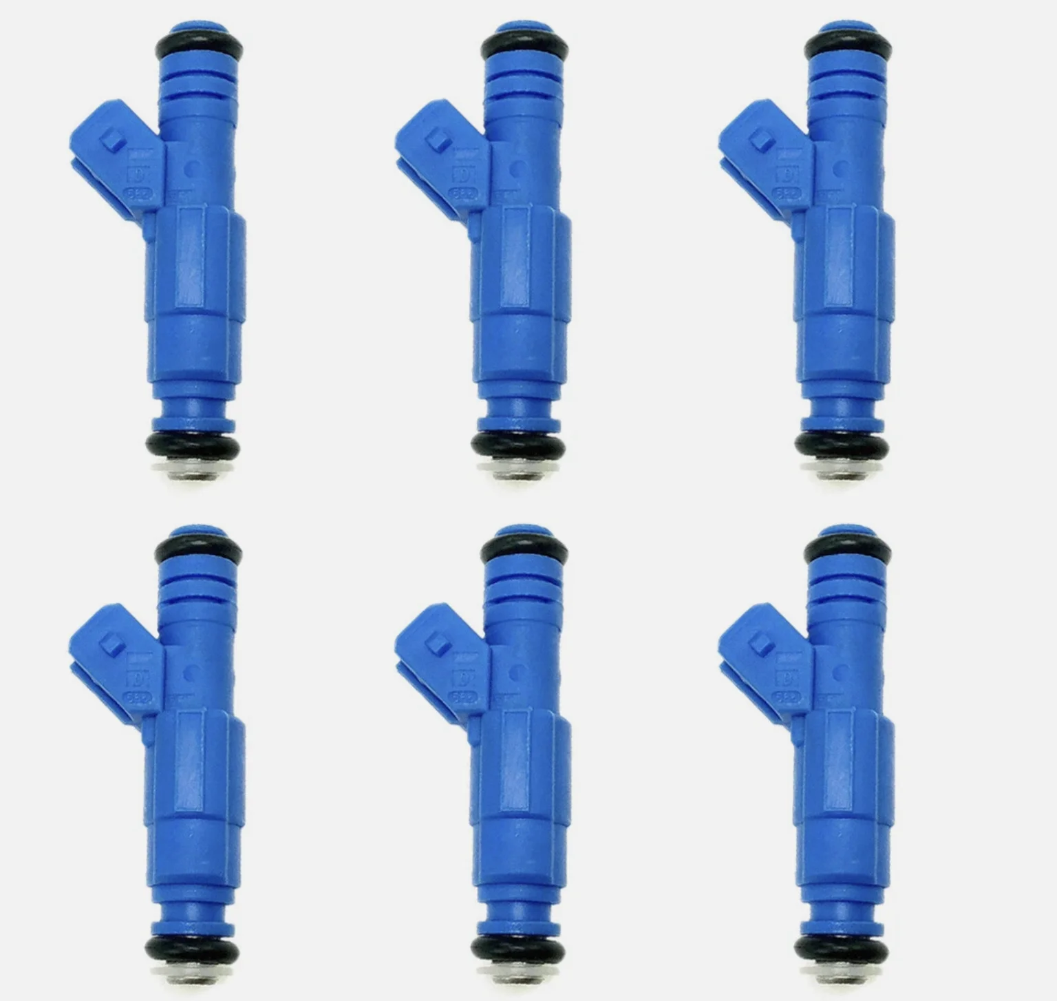 

6PCS Fuel Injector 0280155868 For GM 24508208 Supercharged 3.8L V6 3800CC