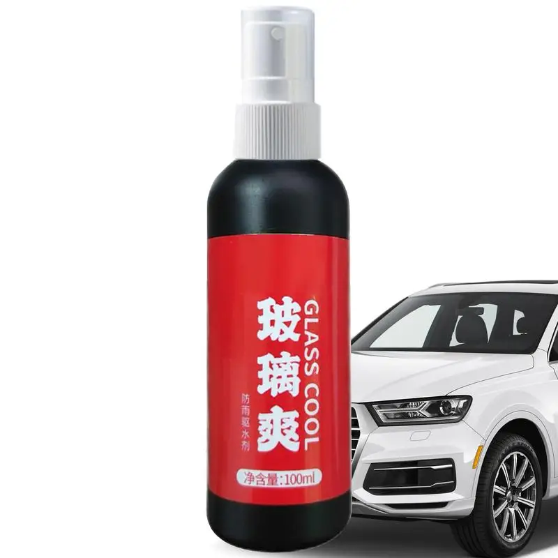 

Windshield Water Repeller Car Glass Cleaner 100ml Glass Water Repeller Windshield Rain Repeller Automotive Glass Cleaner For