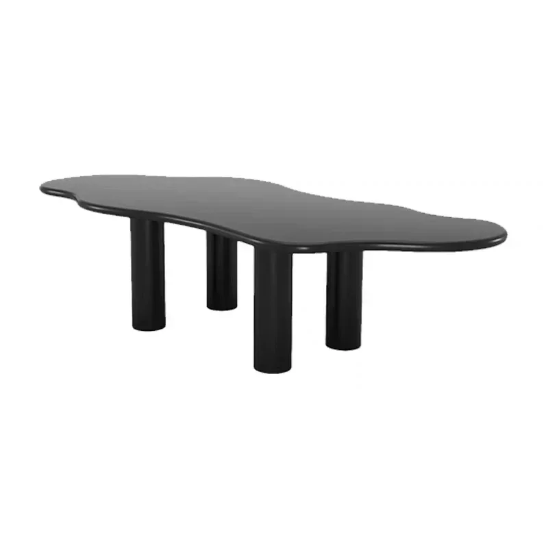 Luxury Waterproof Dining Table Heat Resistance Nordic Design Modern Dining Table Living