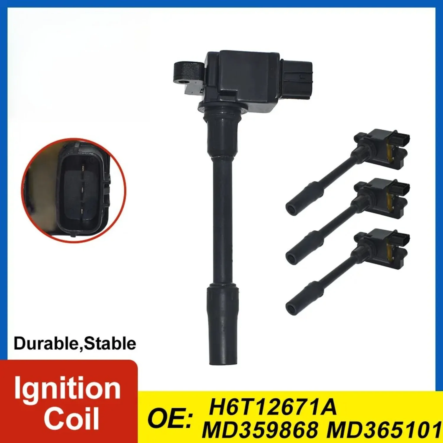 

1/4 шт. катушка зажигания H6T12671A MD359868 MD365101 для Mitsubishi Galant 1999-2004, Space Wagon 1998-2004