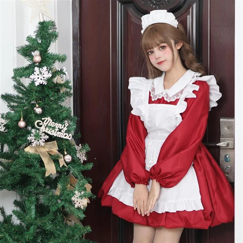 

Original Cisas Maid Outfit Adorable Cosplay Performance Costume Cross-border Cute orm for Ladies Winter Stage Dr