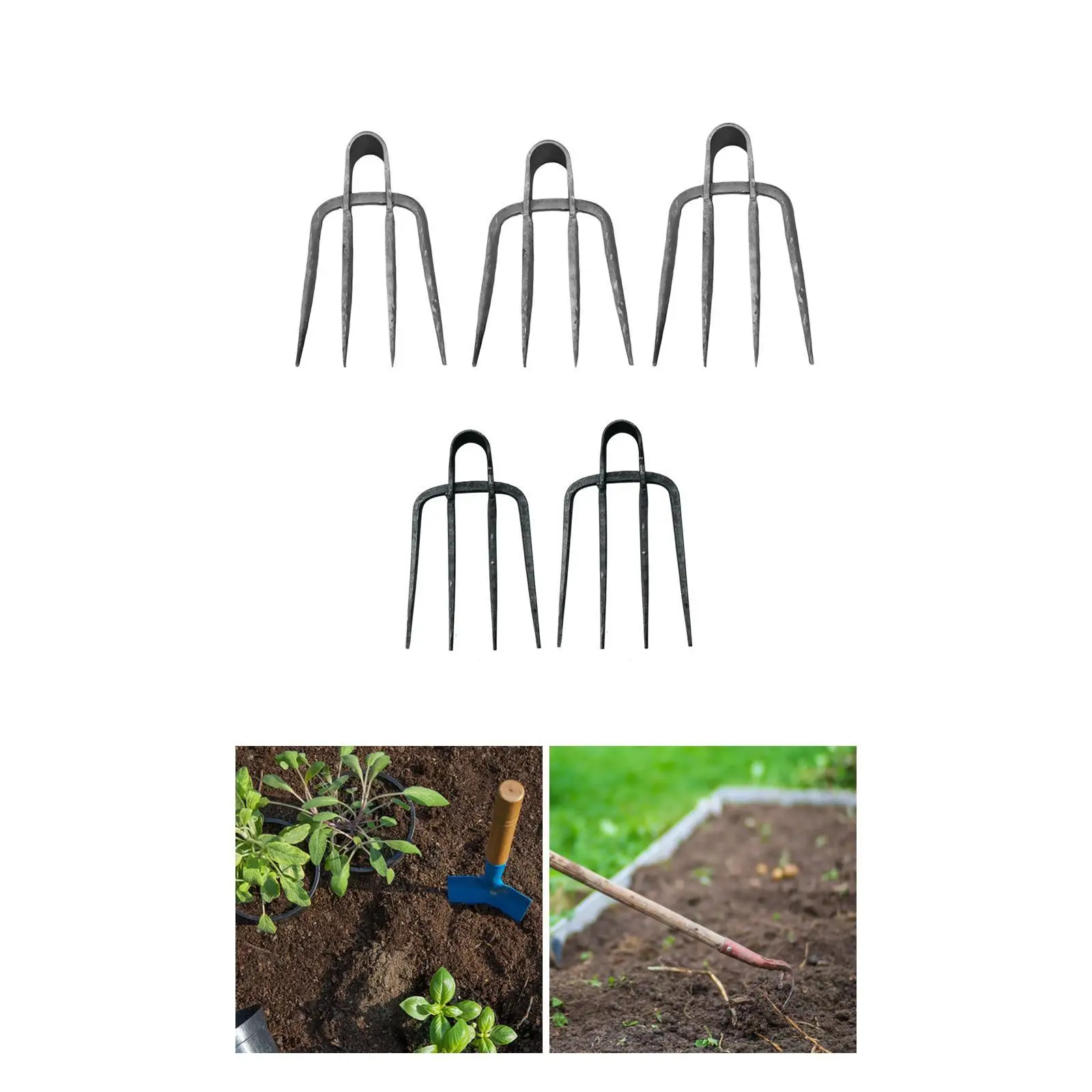 

Garden Rake Labor Saving Easy to Clean and Carry Heavy Duty Agricultural Tools for Mulching Planting Yard Agriculture Loosening