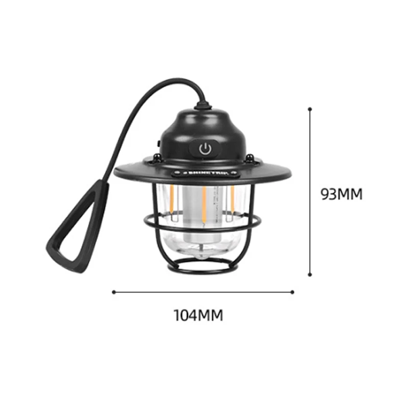 Portable Outdoor Camping Light Handheld Horse Light Waterproof Emergency Light Campsite tent lights bright