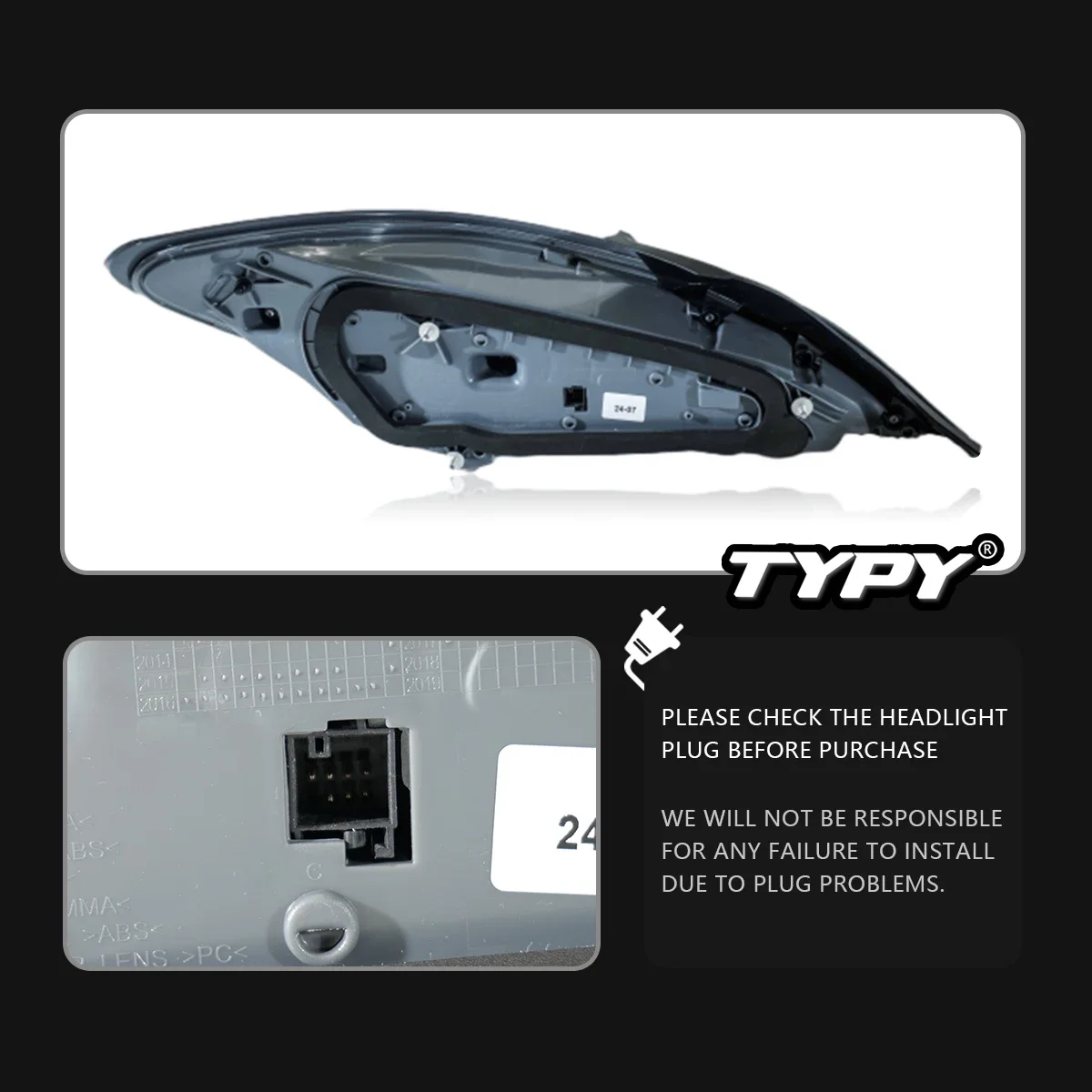 

TYPY Car For Benz CLA W117 Taillights 2014-2019 Upgrade Modified to New DRL Dynamic Turn Signal LED Taillight Auto Accessories