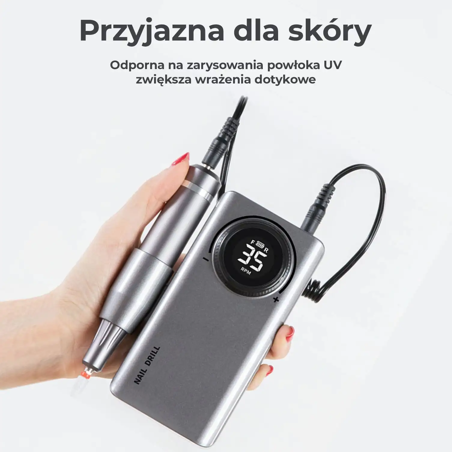 Rechargeable Portable Nail Drill Machine Electric Nail Polisher For Remover Acrylic Gel Polish Manicure & Pedicure Tools