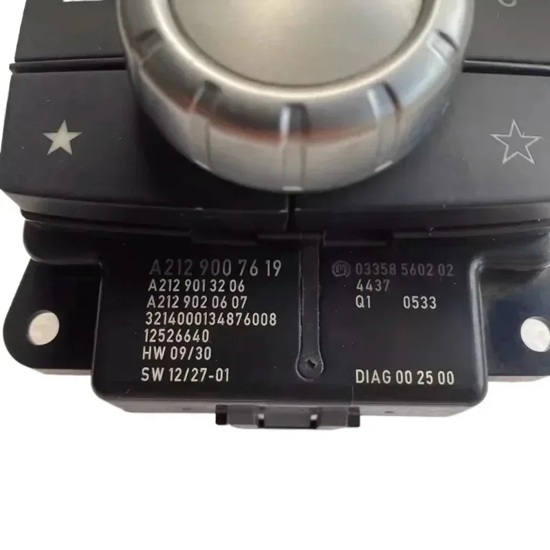 For Center Console Multimedia Mouse Knob, Compatible  W164 W166 W204 W212 C200 GLK300 COMAND Controller Replacement Parts