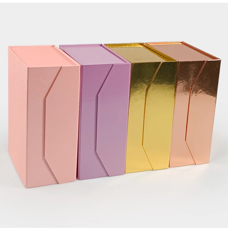 

Magnet Clamshell Gift Box Folding Flip Exquisite Storage Box Birthday Gift Box Wig Shirt Packaging Box Cosmetics Packaging Box