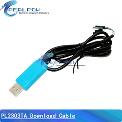 PL2303 TA Download cable USB to TTL RS232 Convert Serial port Cable PL2303TA Compatible with Win7 Win8 Win10 vista