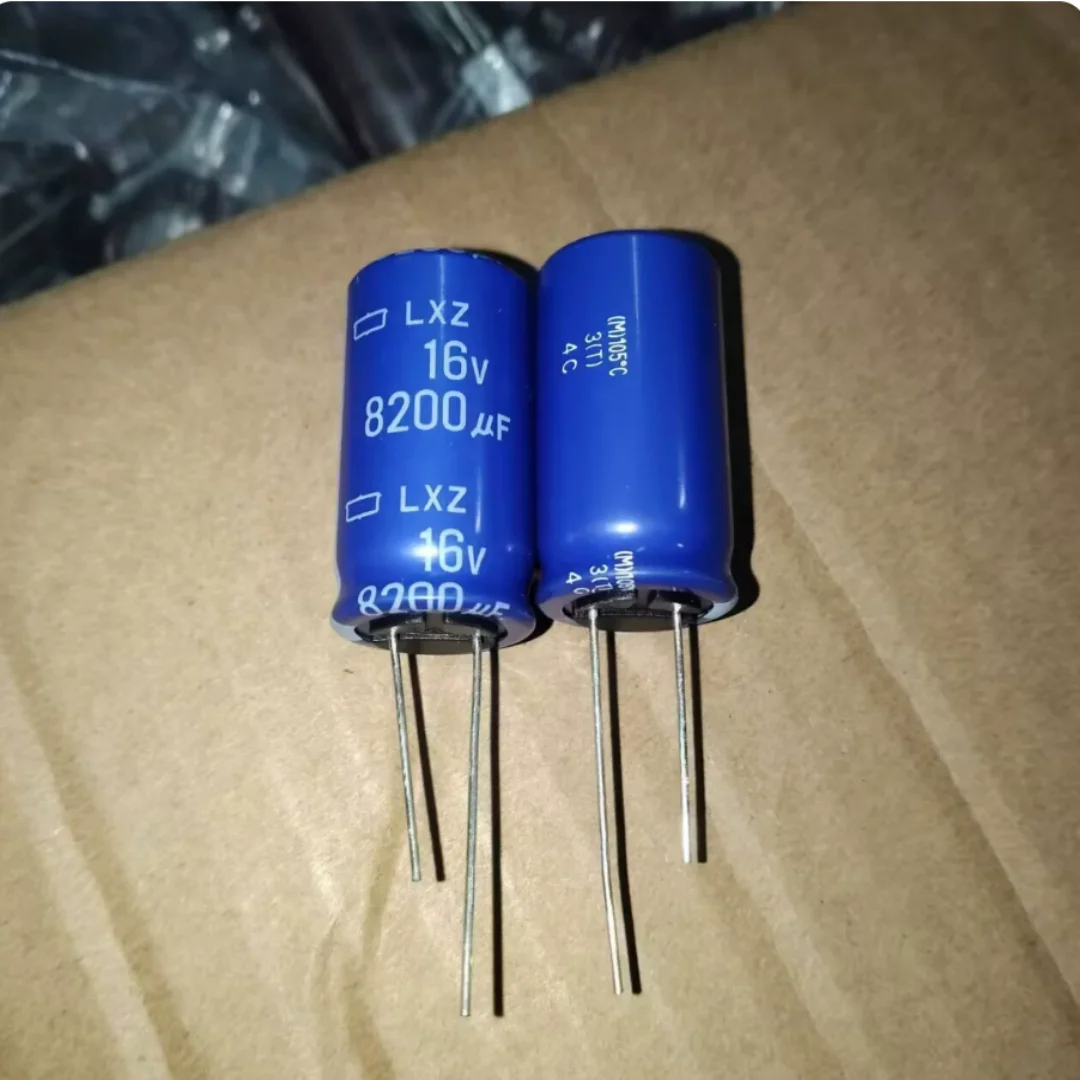 8200UF 16V Japan NCC Black King Kong Capacitor 16V8200UF 18*35 LXZ High Frequency Low Resistance