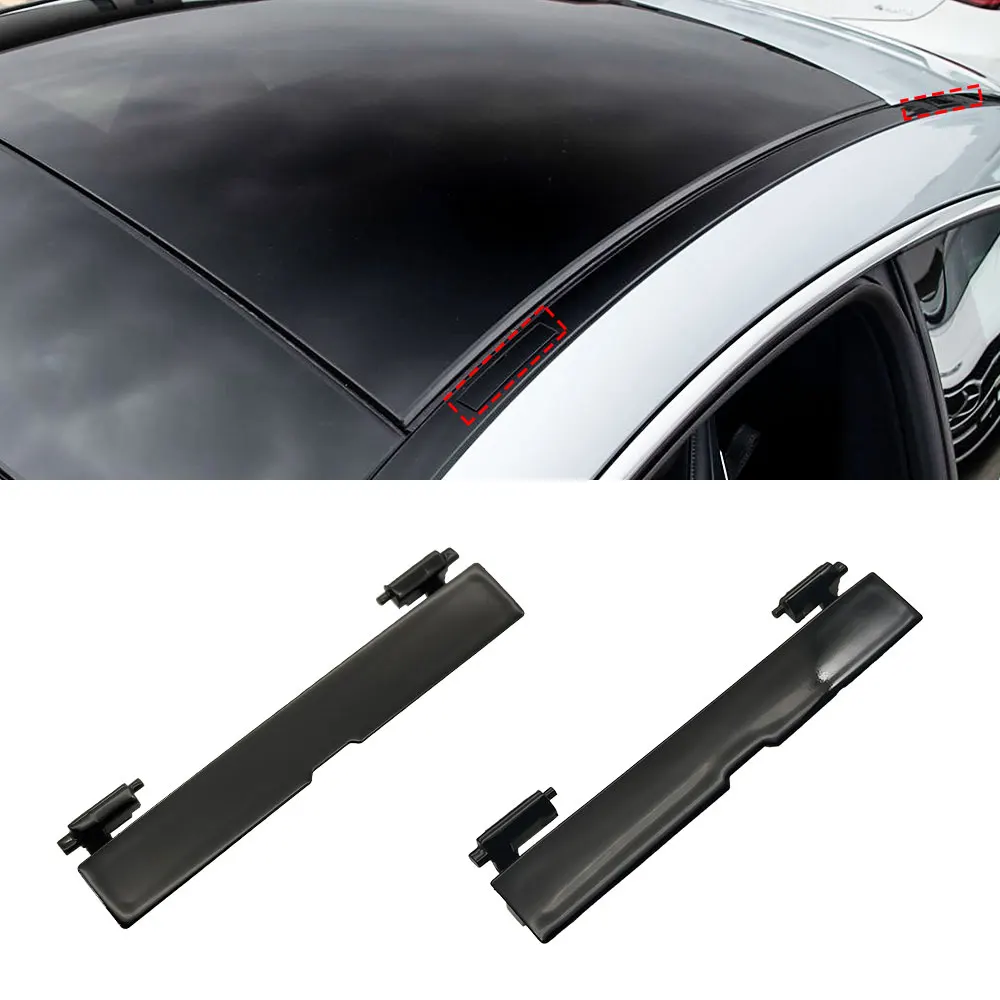 For Mercedes W236 Car Roof Rail Molding Trim Roof Luggage Rack Cover Plate For Benz CLE Class Coupe CLE200 CLE260 CLE300 CLE350