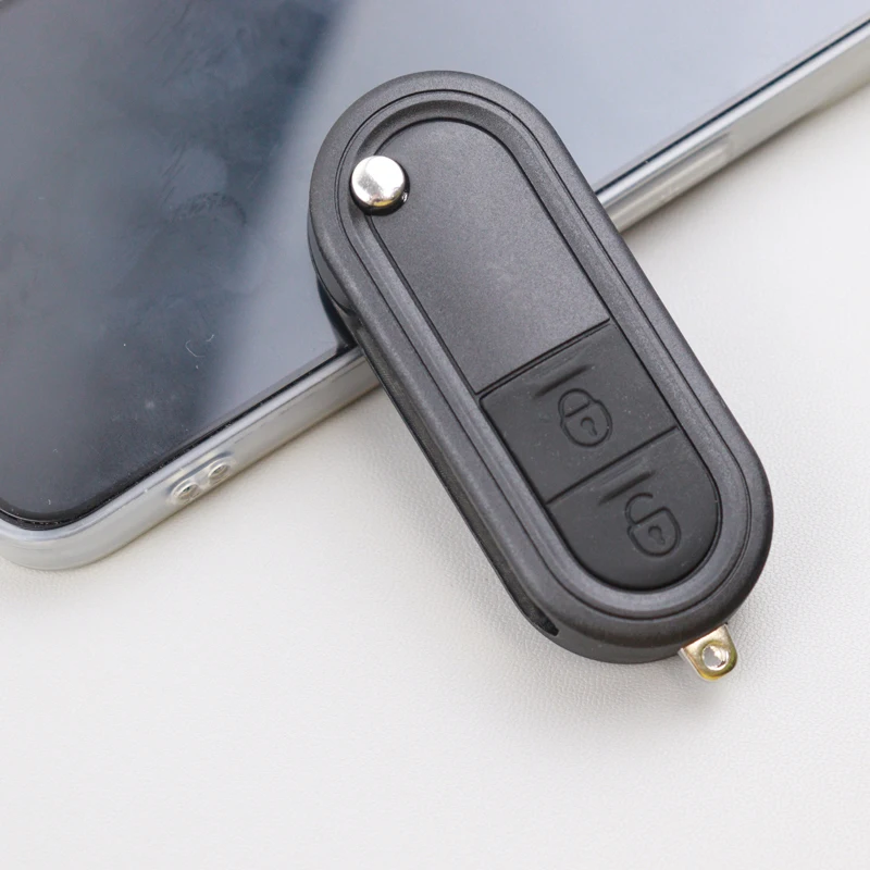 2 Buttons Folding Car Key Shell for Mg3 for MG 3 2011 2012 2013 2014 2015 Car Key Fob Case Housing