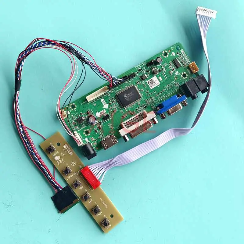

DIY комплект контроллера, плата драйвера для Φ/002/601/802 14 "HDMI-Совместимость 1366x76 8 LTN140AT21-001 LVDS 40 Pin DVI VGA