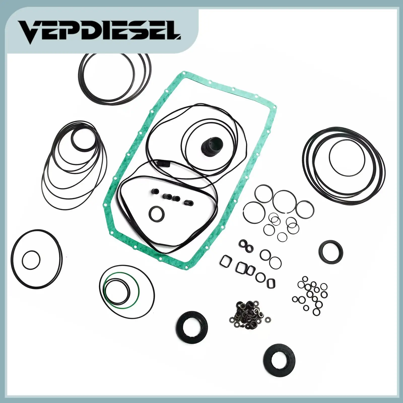 

1set Auto Transmission Overhaul Rebuild Kit w/Gasket Seals Rings For BMW 3/5 Series X3 X5 X6 XJ XK ZF6HP26