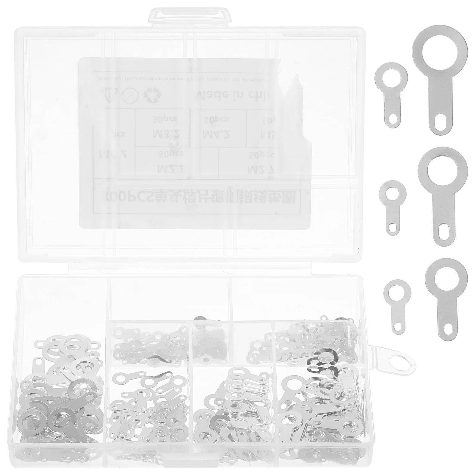 

M2.2-M6.2 Copper Plated Flat Washer For Hardware Instruments Soldering Lug Terminal Copper Silver Coated Washer