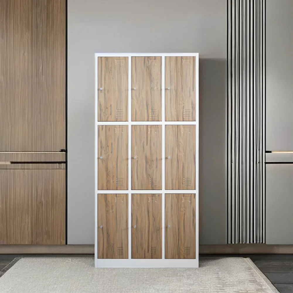 

#For Modern 12-Door Steel Gym Locker Cabinet Foldable Metal Wardrobe with 12 Doors for Bedroom Use
