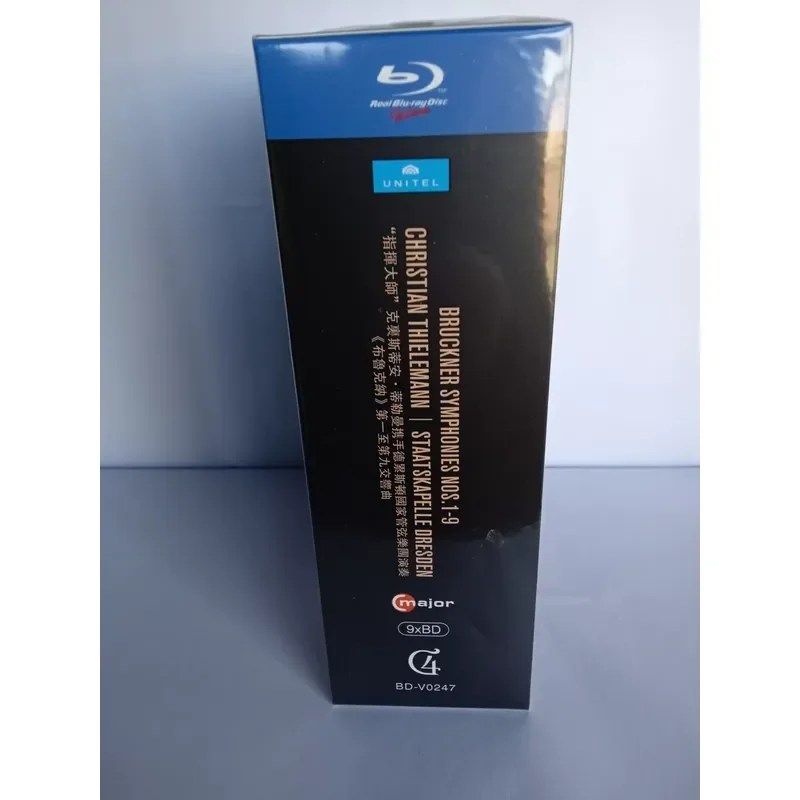 Brand New Sealed Box Set Blu-ray Disc Bruckner Symphonies 1-9 Conducted By Christia