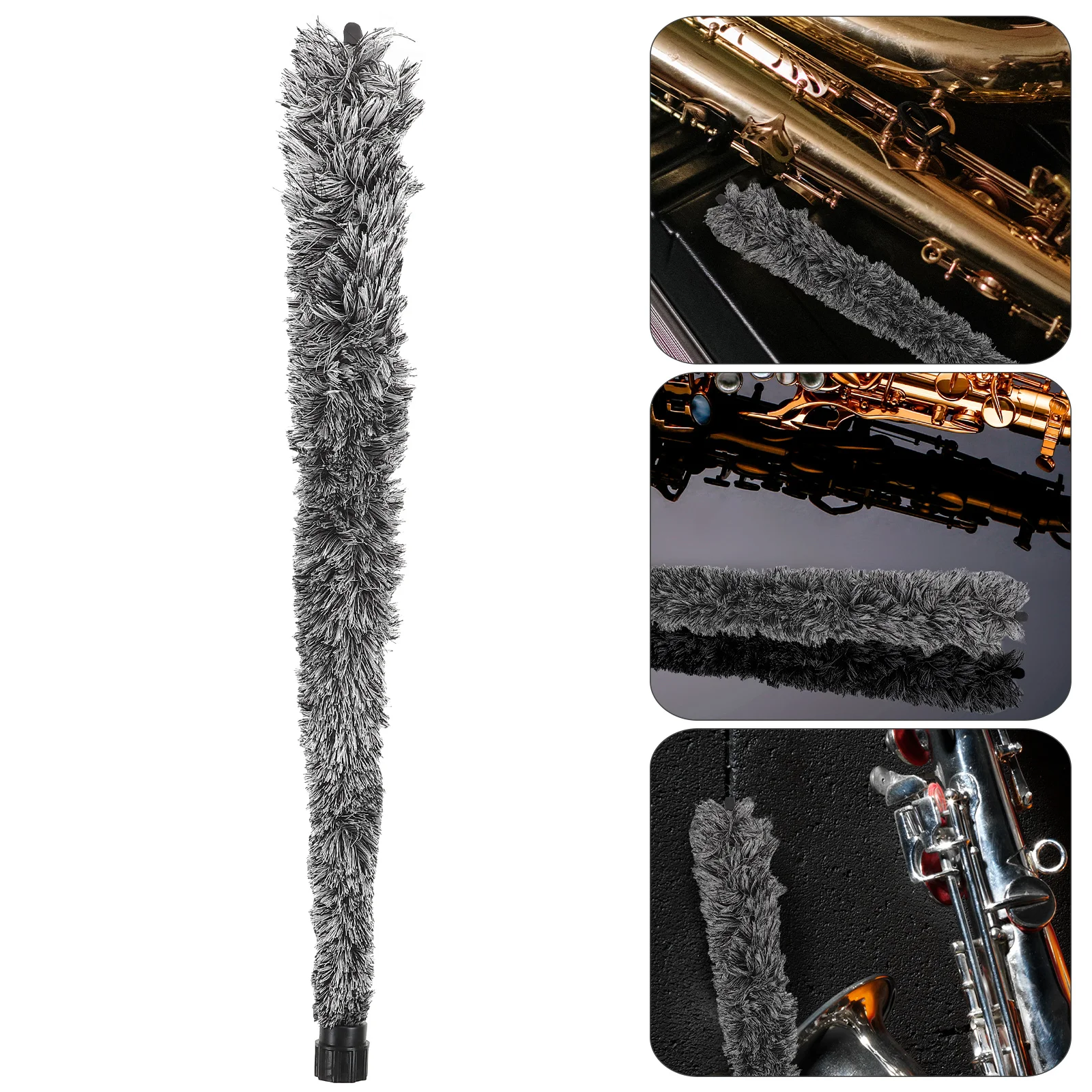 

Sax Cleaning Brush Mouthpiece Cleaner for Instruments Musical Alto Pad Saver Saxophone Long Kit