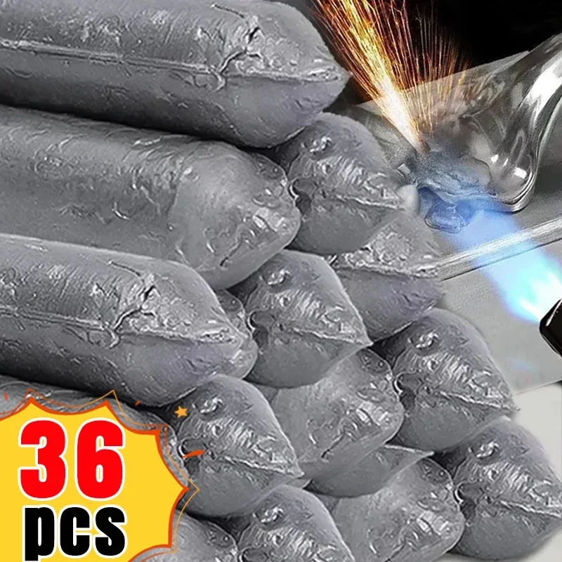 36/3Pcs Low Temperature Easy Melt Welding Rods Aluminum Universal Welding Rod Solder No Need Solder Powder Weld Repairing Kits