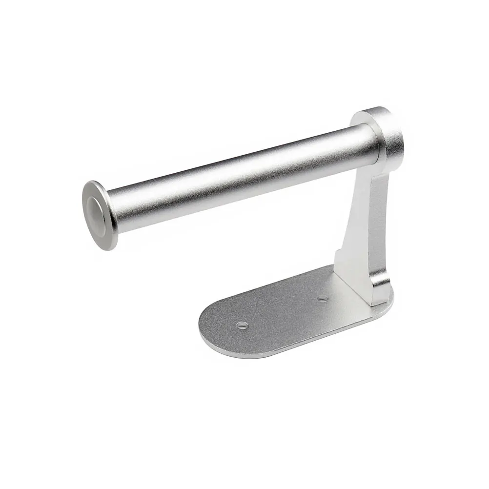 

Space-Saving Wall-Mounted Paper Towel Holder Space Aluminum Material Smooth Edges Bathroom Kitchen Decorative Accessory