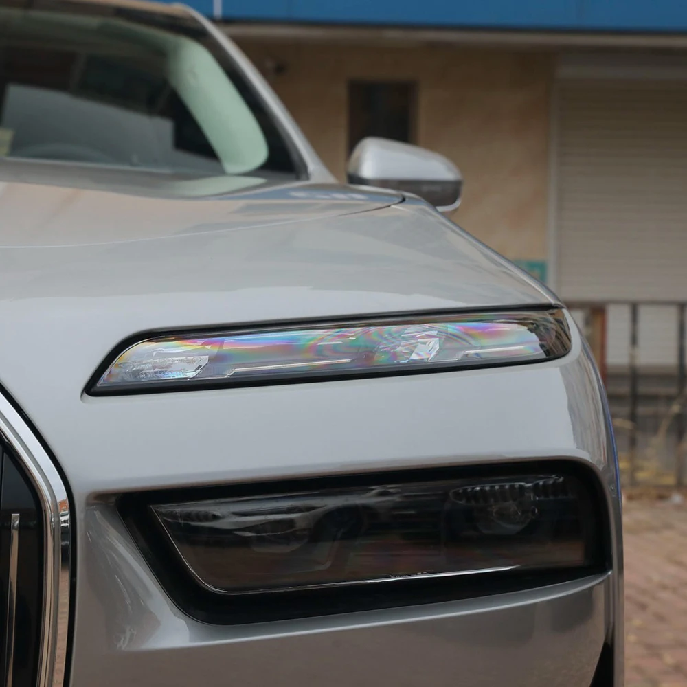 For BMW 7 Series G70 2023 2024 Headlight Cover Transparent Lampshade Lamp Case Headlamp Shell Plexiglass Replace Original Lens