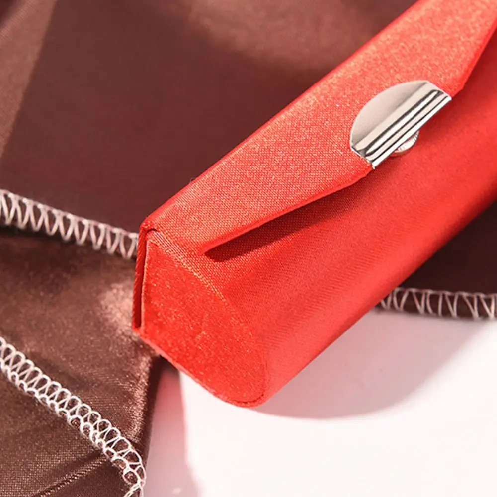 Color Cloth Material Design with Mirror Cosmetic Bags Lipstick Tubes Lipstick Holder Packaging Box Lipstick Case Lipstick Box