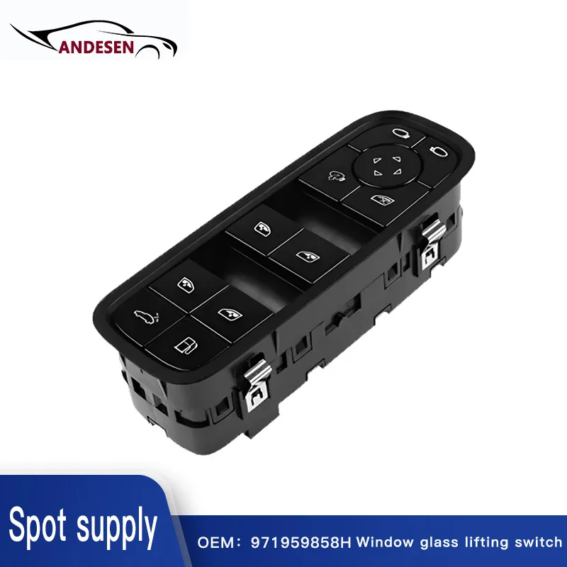 

971959858H is suitable for Porsche CAYENNE PANAMERA971 left front window glass lift switch