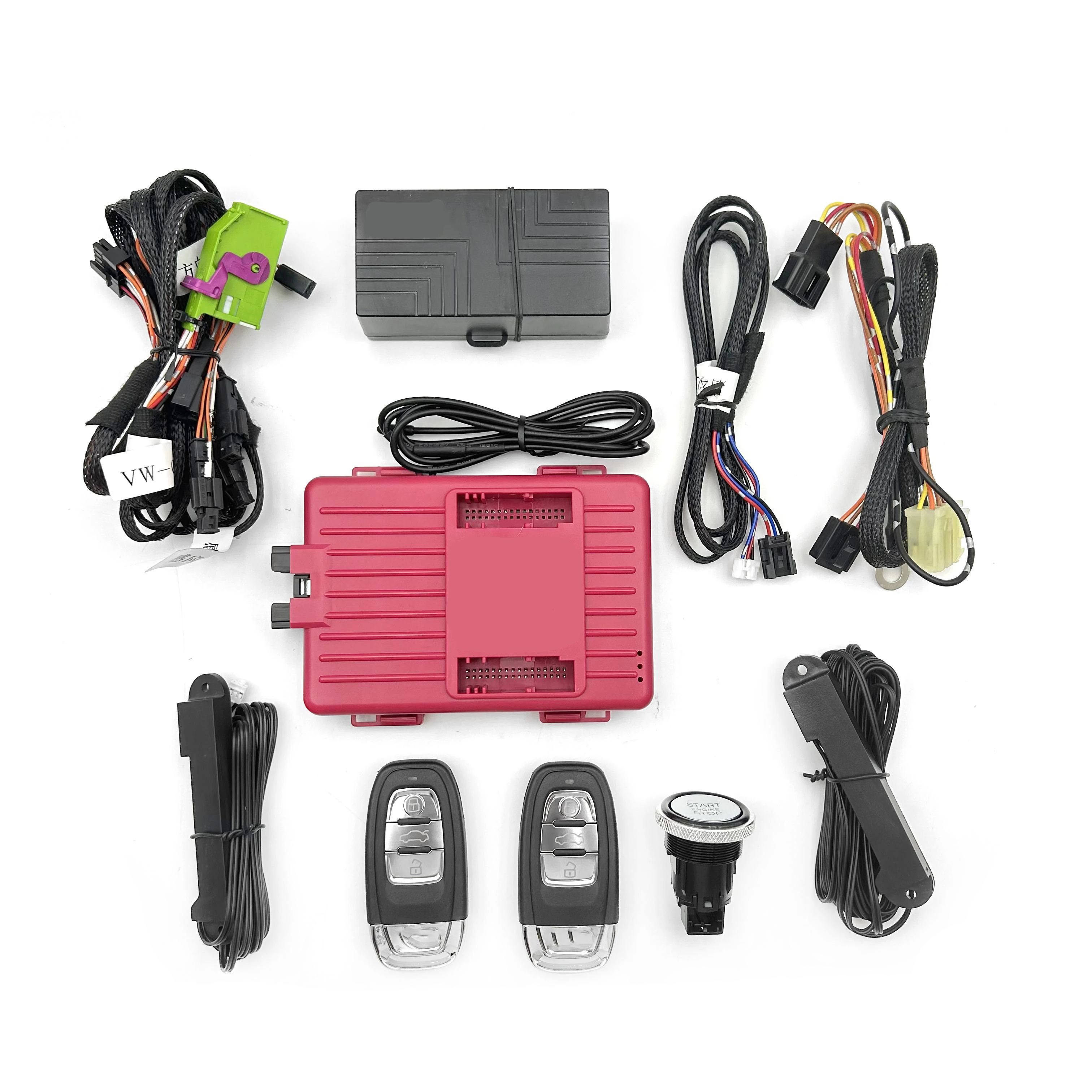 

Chidengde For Audi TT Keyless Go Car Accessories Remote Start Proximity Keyless Entry System Push Start System Keyless Entry