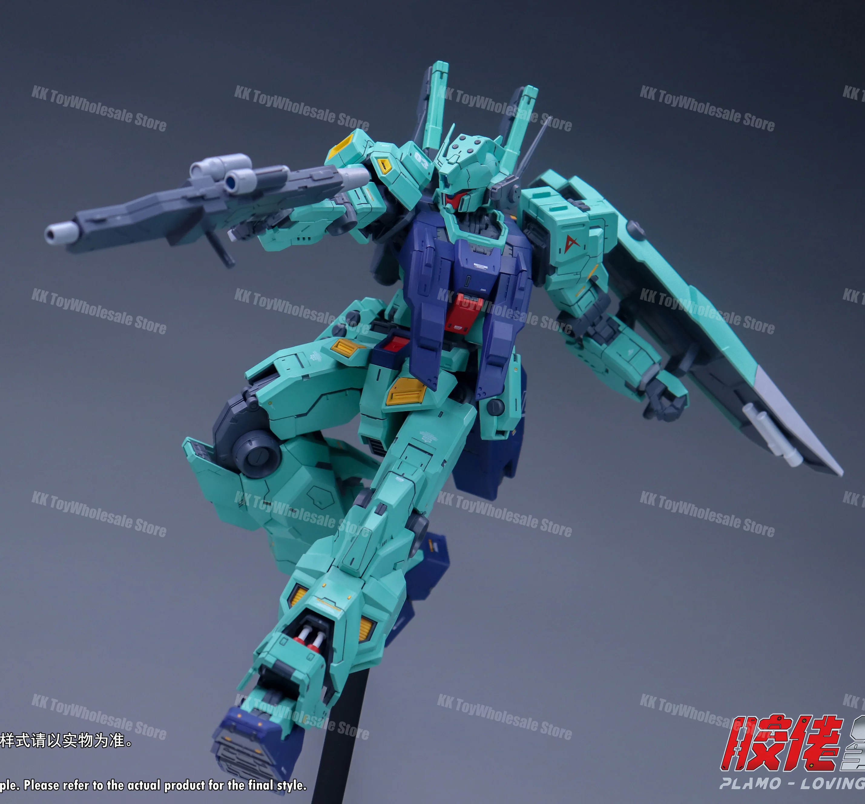 Plamo Loving Alien 1/100 MG Jeda Jeddah Amuro Ray Model do Składania Plastikowy Szkielet Figurka Akcji Robot Model Plastikowy Zabawka