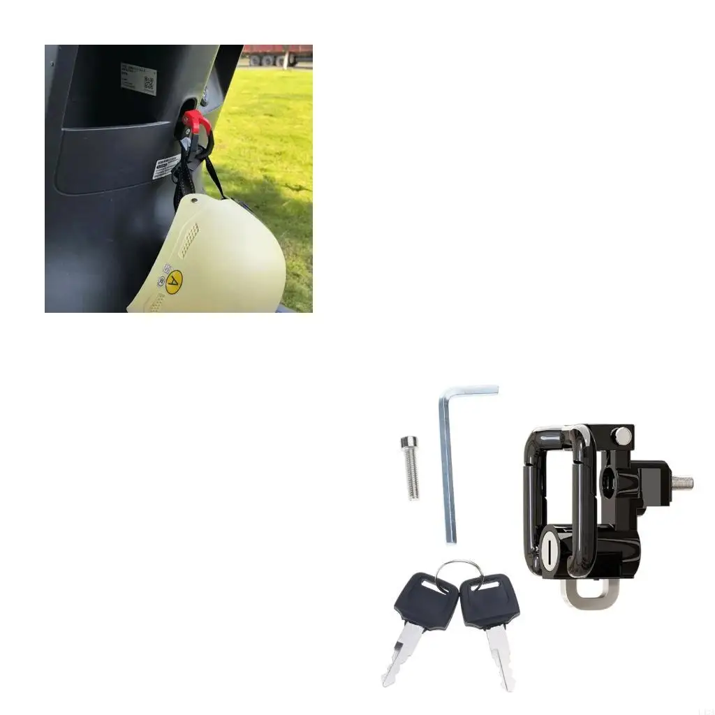 L43A Heavy Duty Front Double Hook For Electric Bicycles Motorcycle Accessories
