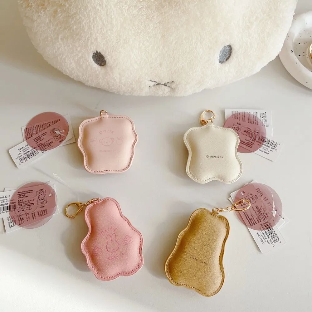 ميفي بوريس لطيف الكرتون رقيق المفاتيح Kawaii أرنب الدب الإبداعية حقيبة قلادة هدية لعبة للفتيات الفتيان