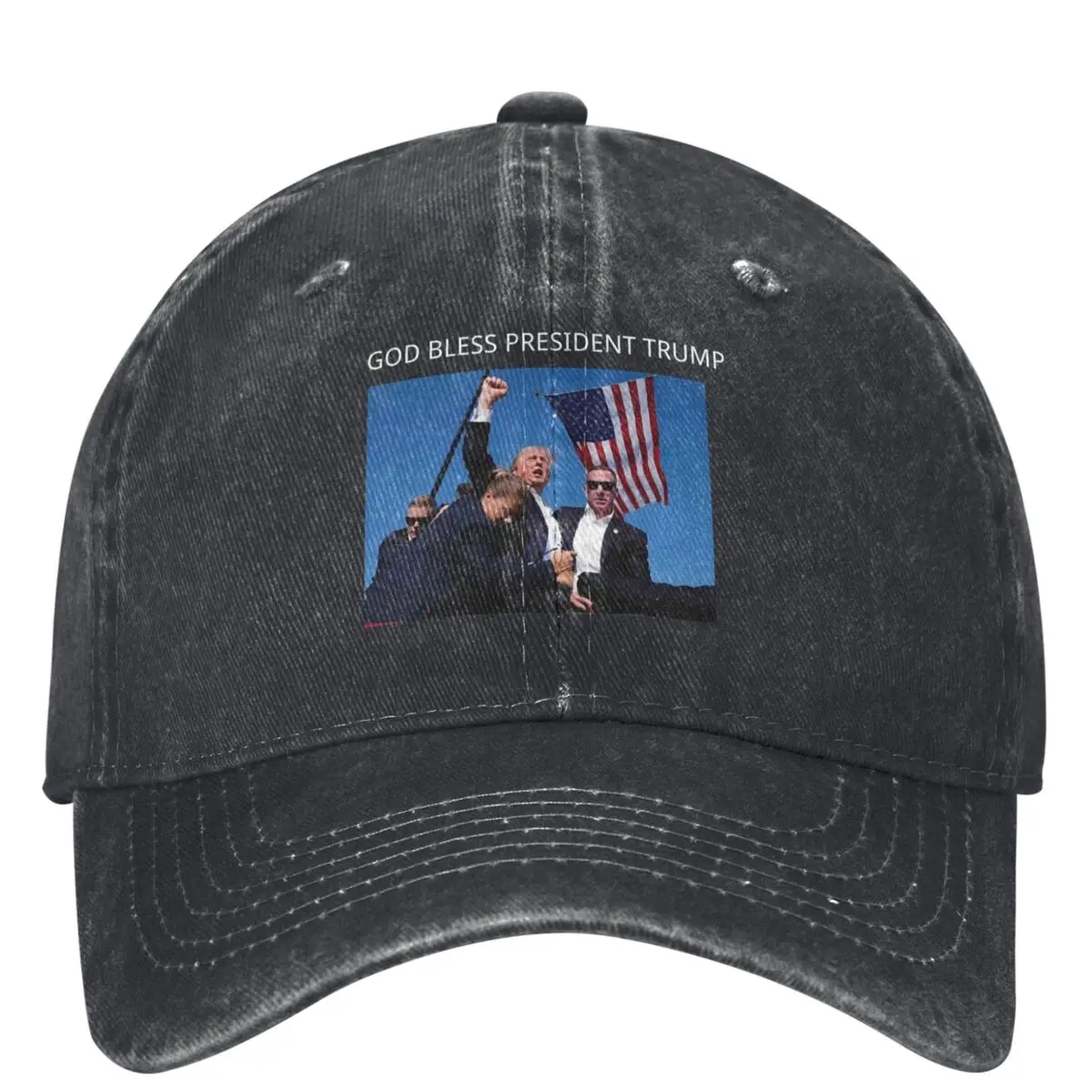 Official God Bless President Trump Trending Trump Was Just Shot At Pennsylvania Baseball Cap Couple Dad Hats Sun Baseball Caps