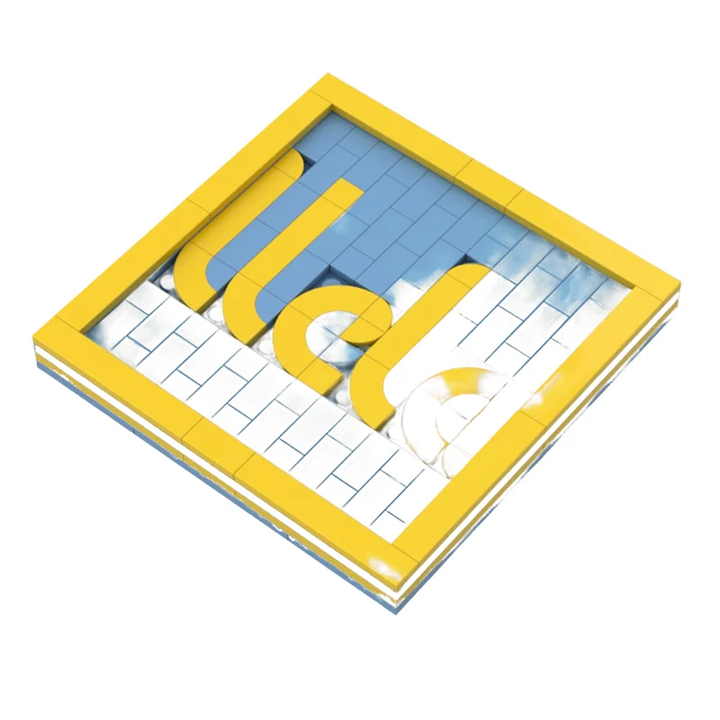 131pcs MOC UCLA Coaster Gear Huishoudelijke Modelbouw Speelgoed Blokken Kerstcadeaus Bouw Creatief Onderwijs DIY Idee
