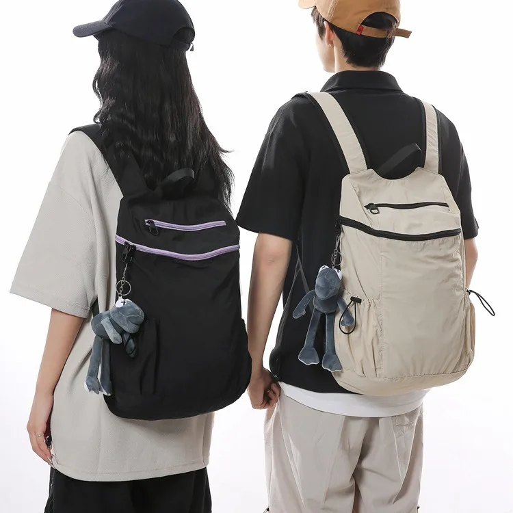 

Japanese Student Schoolbag Casual Sports Backpack Large Capacity Light Travel Shoulders Backpack College Student School Backpack