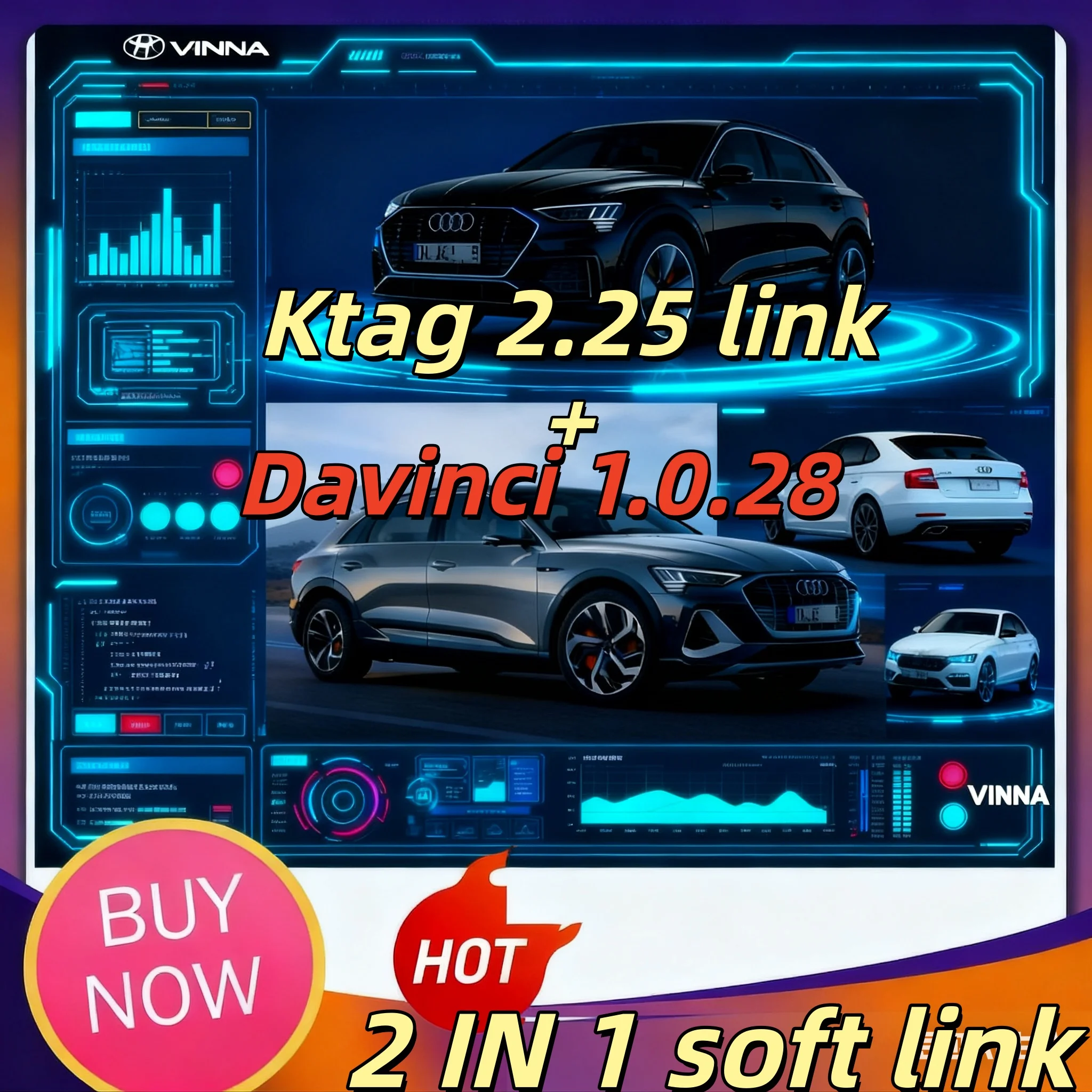 

Ktag 2.25 & Ksuite 2.80 Software for KESS V2 & V5.017 – RSA Error Fix, Unlock Tool for Car Truck Bike Tractor EU Online Version