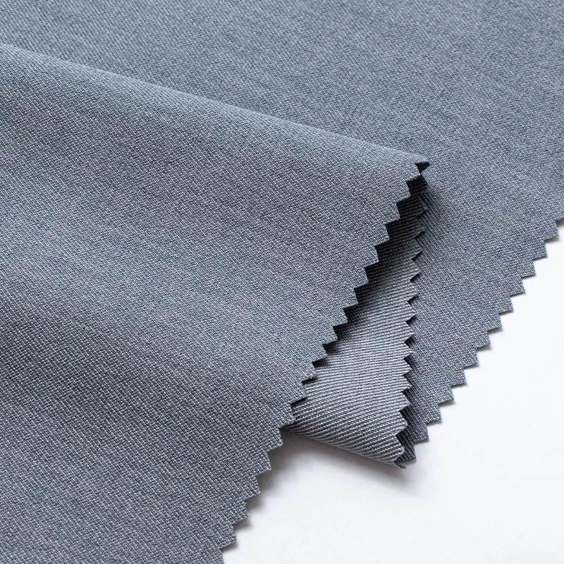 Thickend Anti-wrinkle Suit Fabric By The Meter for Coats Down Jacket Fashion Set Diy Sewing Cloth Micro Stretch White Black Gray